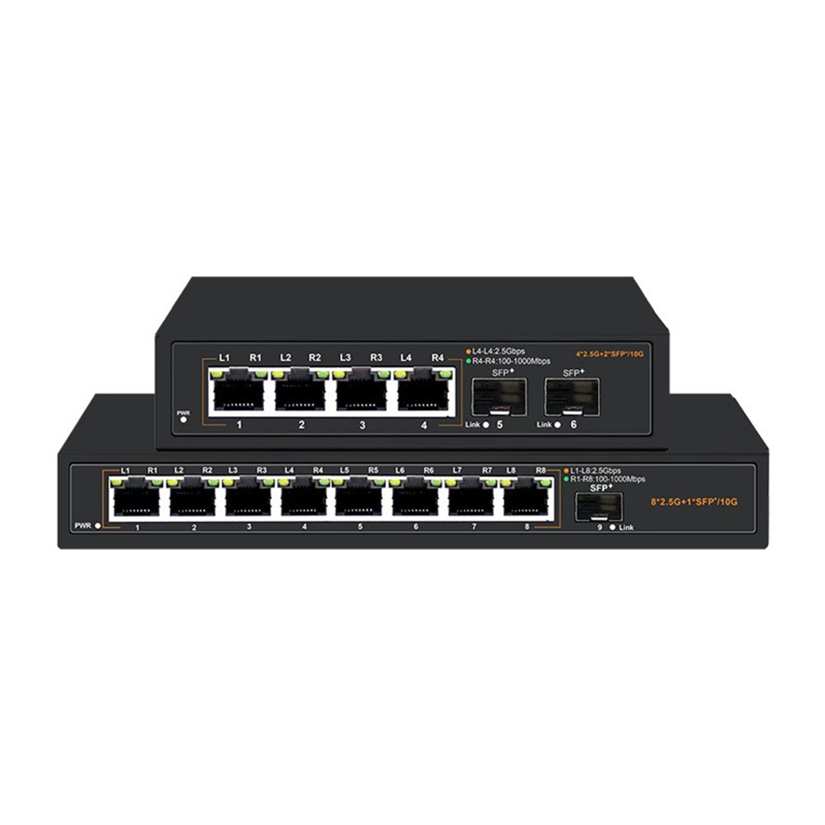 Managed switch 10 ports Gigabit PoE 1SFP10G