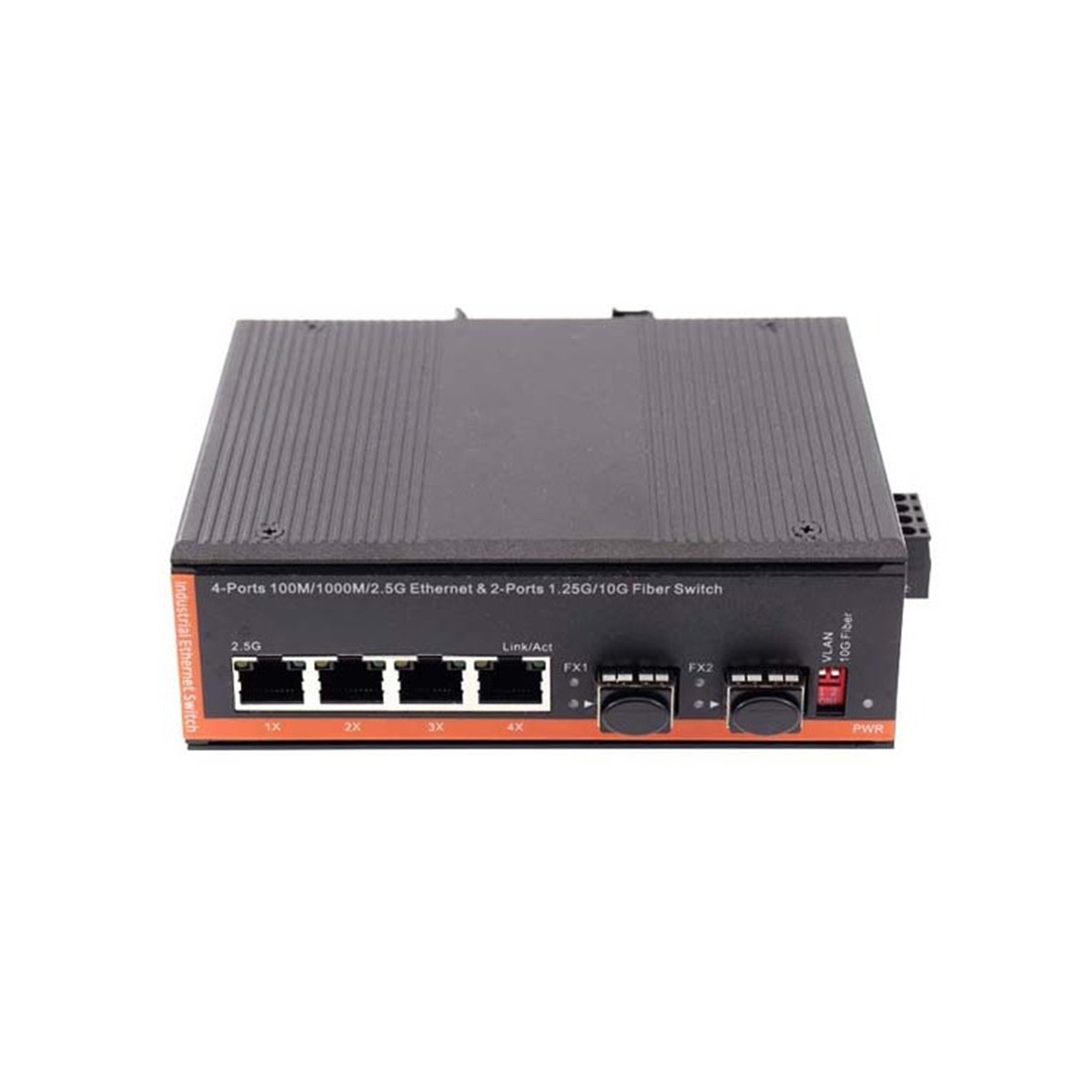 2.5G Industrial Ethernet Switch 4x2.5G 2x10G SFP+ - Image 1