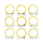 SC LC FC UPC APC 옵틱 패치 코드 케이블 싱글 코어