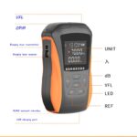 Mesureur de Puissance Optique +Testeur de Lumière Laser Rouge Fibre RJ45 LL-OPM-VFL-Li-Y8 - Image 2