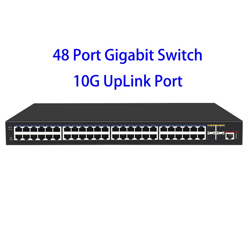 48 Port Gigabit Switch Managed Ethernet Switch, LL-L3MES-SW-1000-48 - Image 4