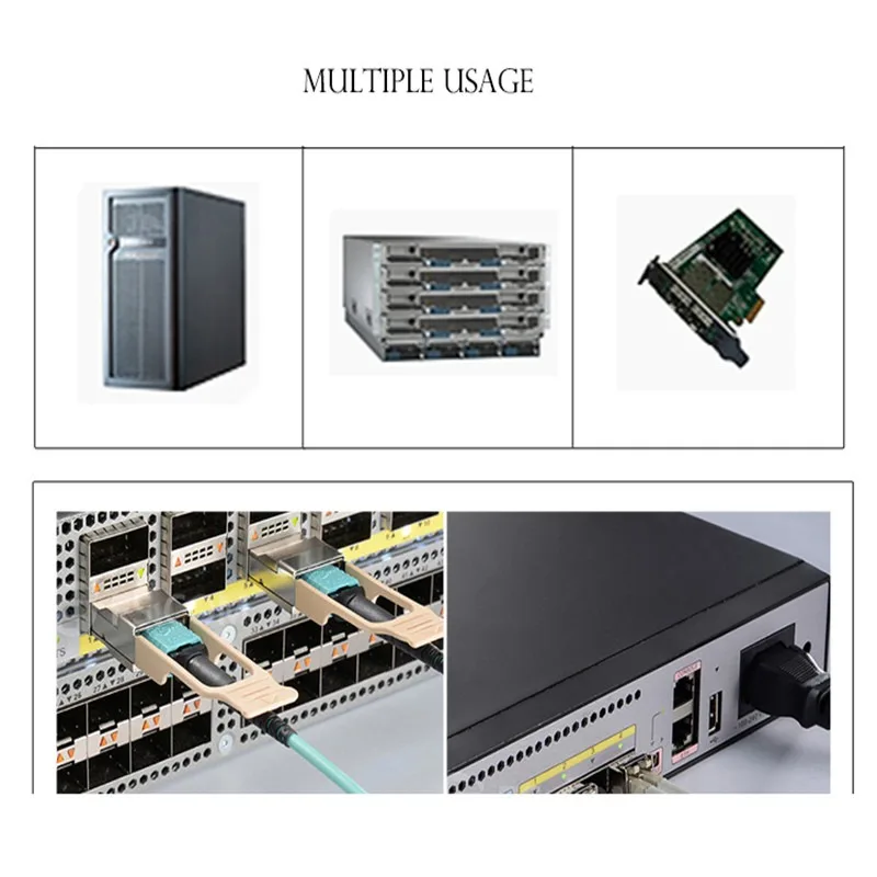 1.25G Gigabit SMF SFP Modul, 1310nm/1550nm Single-Mode Glasfaser 20km, Cisco/Huawei/intel Kompatibel - Bild 2