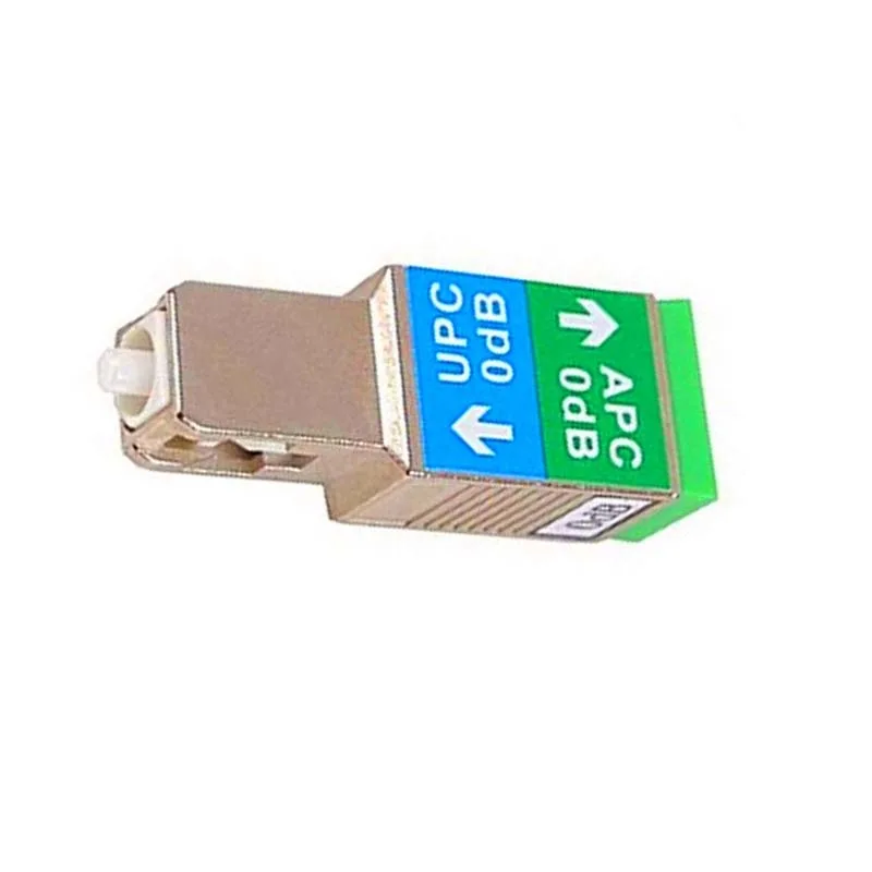 SC adapter 0dB SC/UPC Male -SC/APC Female Optical Fiber Adapter Converter - Image 1