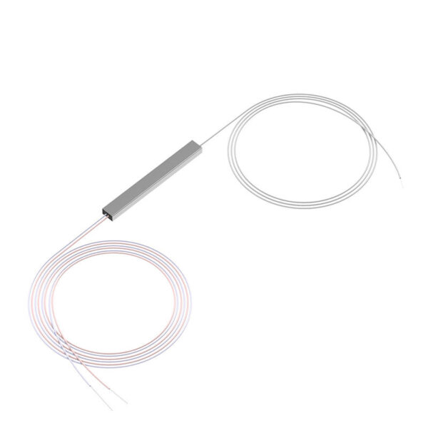 Headless PLC Fibre Optic Splitter, No Connector, Mini PLC Steel Tube, 1x2