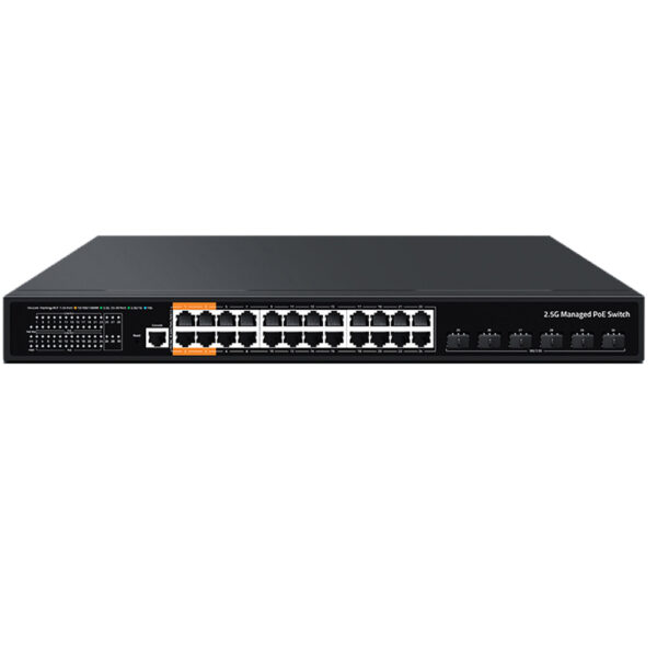 24 Port 2.5G POE Ethernet Switch L3 layers Management Switch