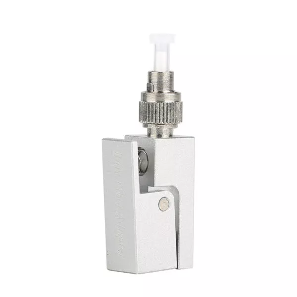 FC Square Bare Fiber Adapter Flange Temporary Splice OTDR Test Bare Fiber Coupler Converter
