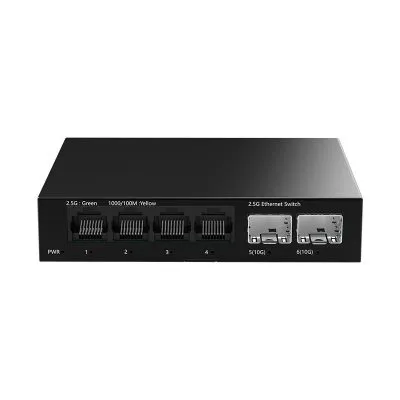 6 Port 2.5G L2+ Managed Ethernet Switch