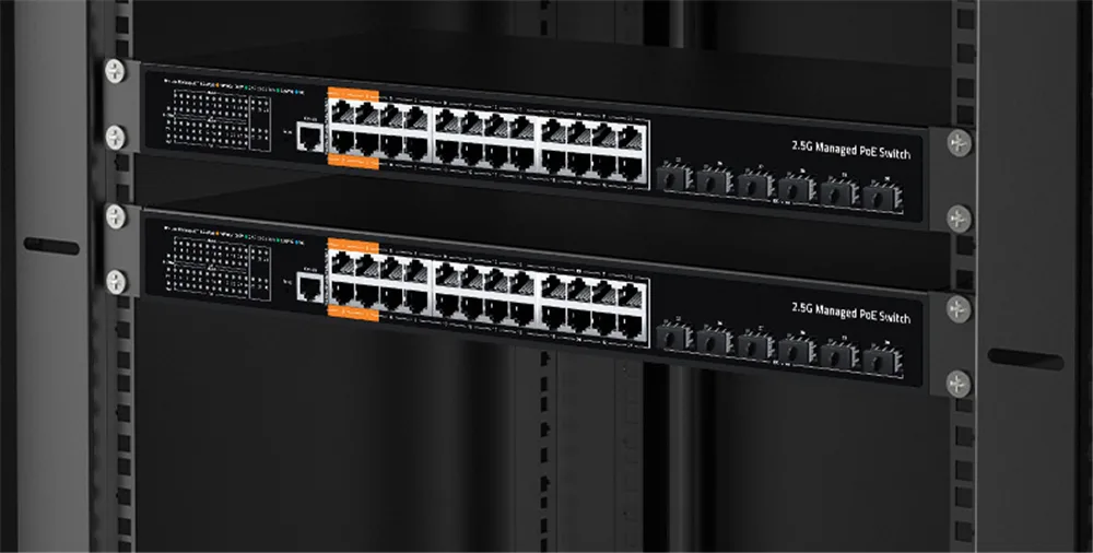 24 Port 2.5G POE Ethernet Switch L3 layers Management Switch - Image 5