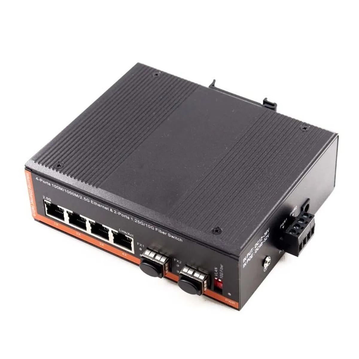 Switch Ethernet Industrial 2.5G 4x2.5G 2x10G SFP+ - Imagen 6