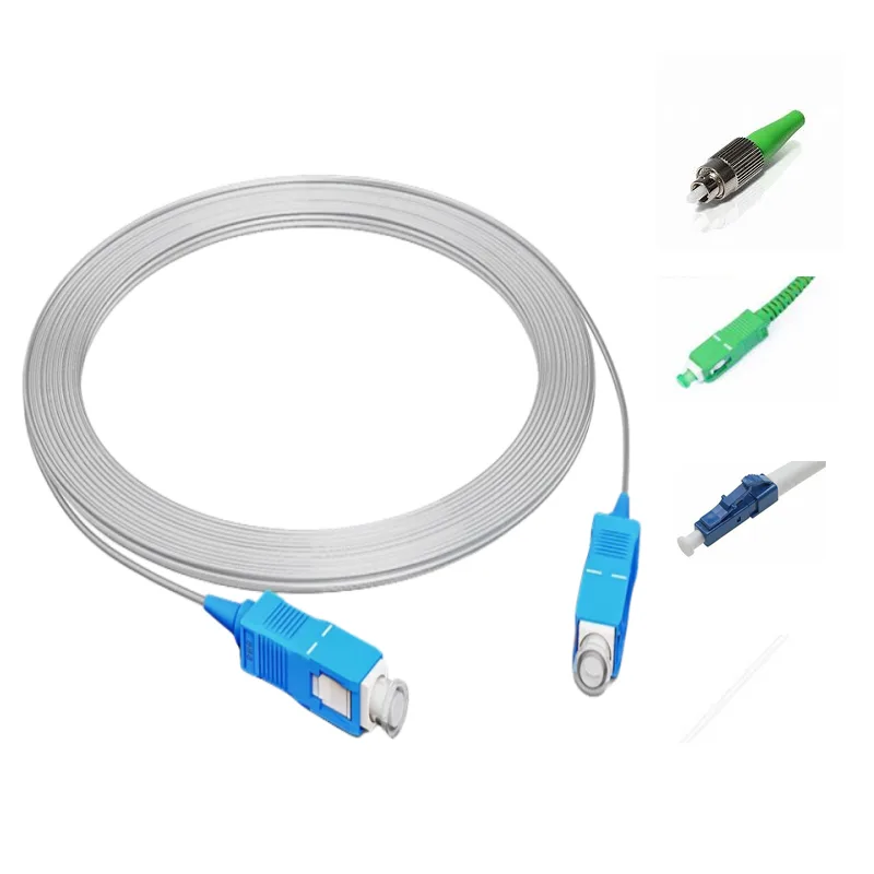 Cabo de fibra óptica transparente FTTR para ambientes internos, G657A2 - Imagem 1