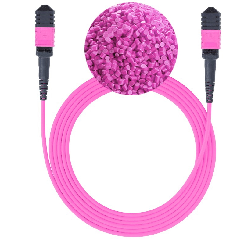 MPO 광케이블, 12코어, 암-암, OM4 MM - 이미지 4