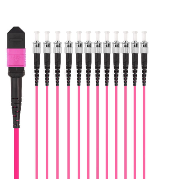 MPO/MTP to 12 x ST , OM4 MM