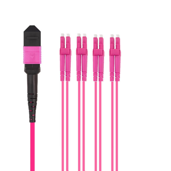 MPO a 8 x LC (4 dúplex), OM4 MM