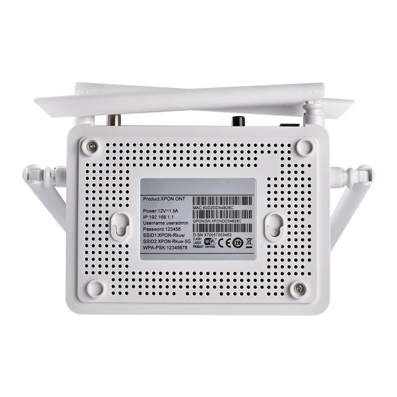 LL-XP2GWDCATV, 2GE XPON ONU, WIFI Doble Banda, FTTR, 2.4G + 5G, CATV ONU - Imagen 3