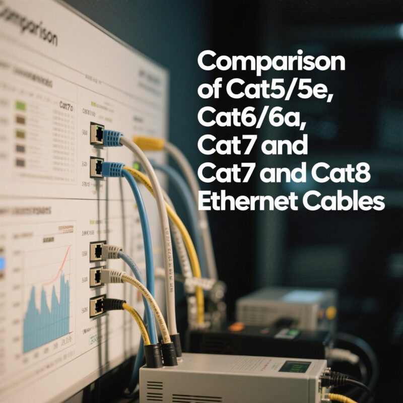 CAT5 CAT5E CAT6 CAT6A CAT7 CAT8