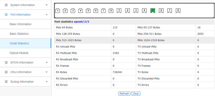 LL-EPOLT304 EPON OLT WEB USER MANUAL 9 image 8