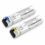 2.5G 양방향(BiDi) SFP 모듈, LC 단일 모드 단일 광섬유 트랜시버, 10km
