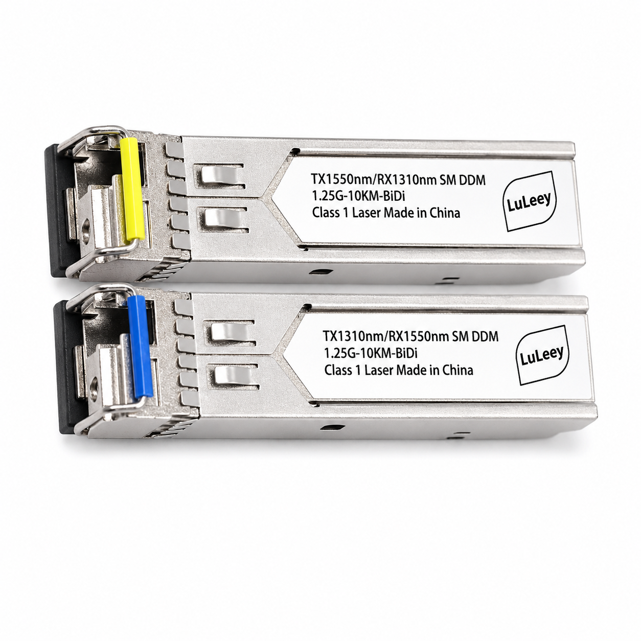 cc9ebaae-3e76-4a81-980e-ada66a5409a6 1.25G BiDi SFP Module, Gigabit LC SMF 10km DDM Transceiver Pair - Imagem 1