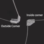 FTTR Invisible Fiber Corner Protector for Transparent Indoor Fiber Cable – Image 3