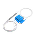 Divisor PLC 1x8, minimódulo de 0,9 mm, SC/UPC monomodo
