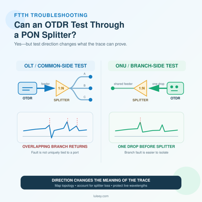 otdr through pon splitter hero