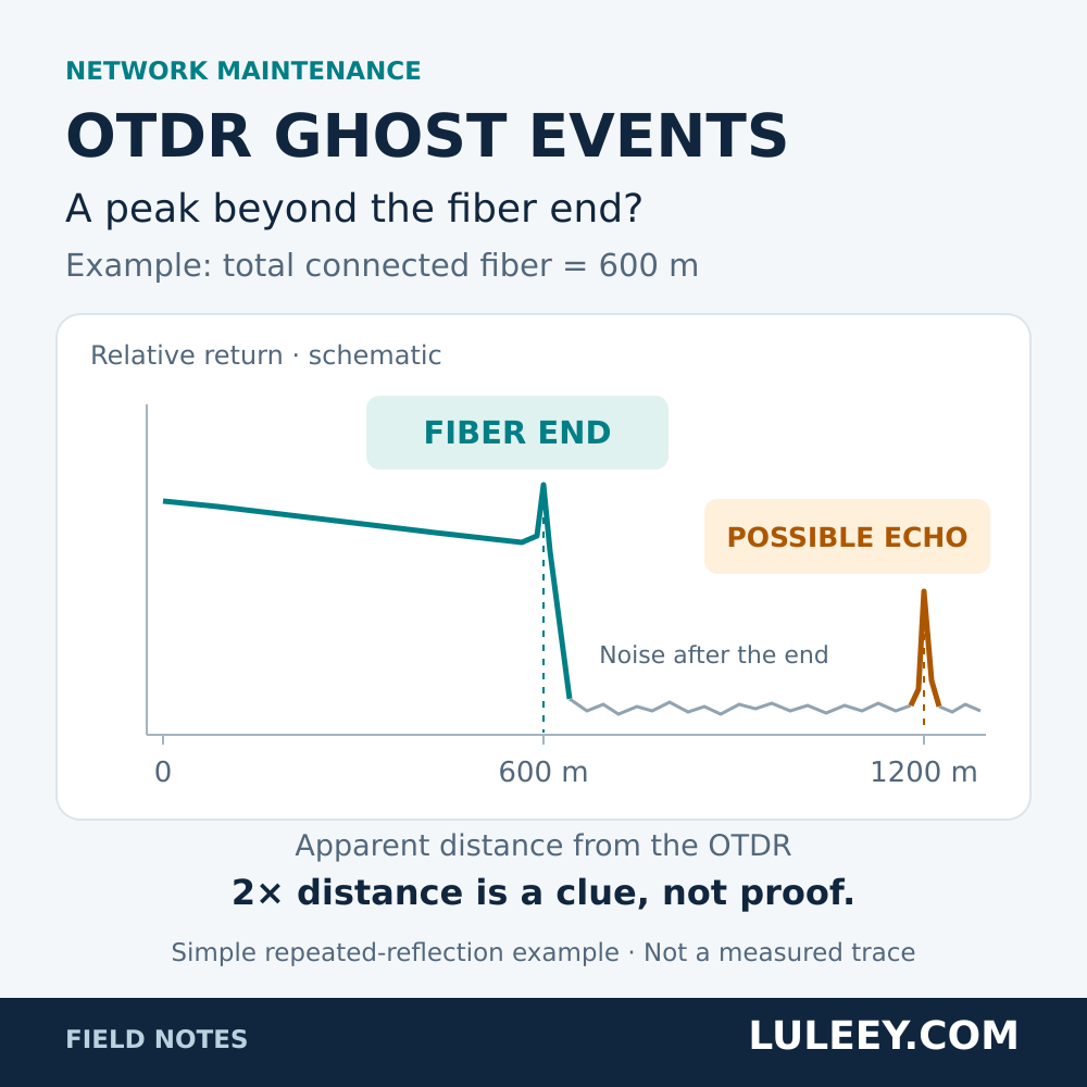 OTDR Ghost Events: How to Spot False Reflections 1 otdr ghost events hero
